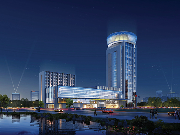 Jiangsu Shuyang Honor International Hotel Project is under construction
