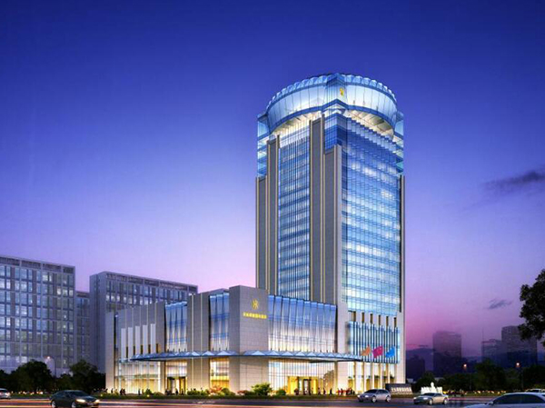 Anhui Tianchang Honor International Hotel Project is under construction